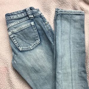 Blue Asphalt Skinny Jeans